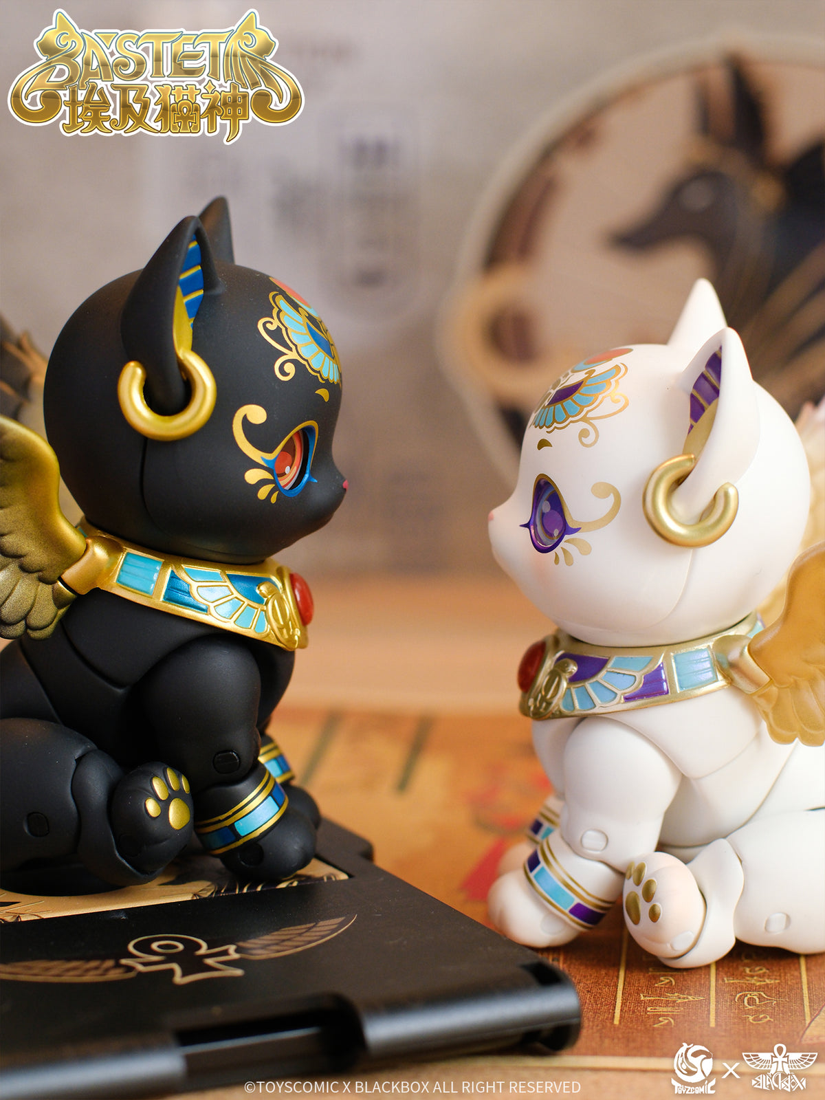 TOYSCOMIC x BLACKBOX BASTET NON-SCALE ACTION FIGURE (WHITE)