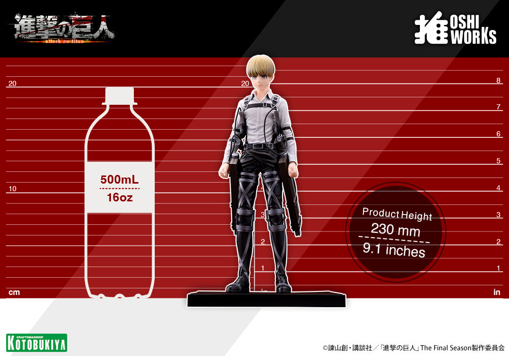 "Attack on Titan The Final Season" OSHI WORKS Armin Arlert The Final Season Ver.