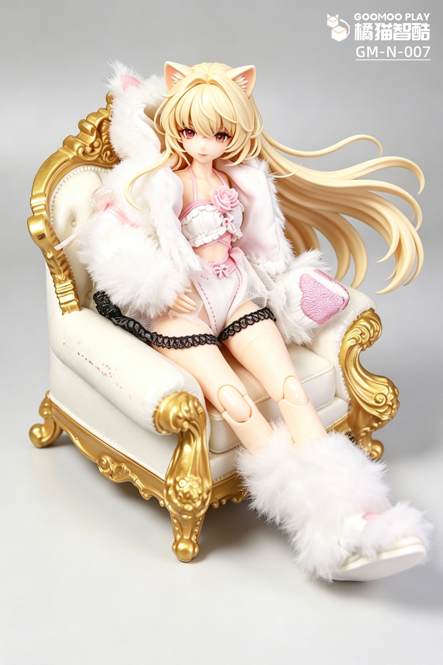 GOOMOO GM-N-007 CAT-GIRL STYLE OUTFIT SET FOR 1/12 SCALE ACTION FIGURES