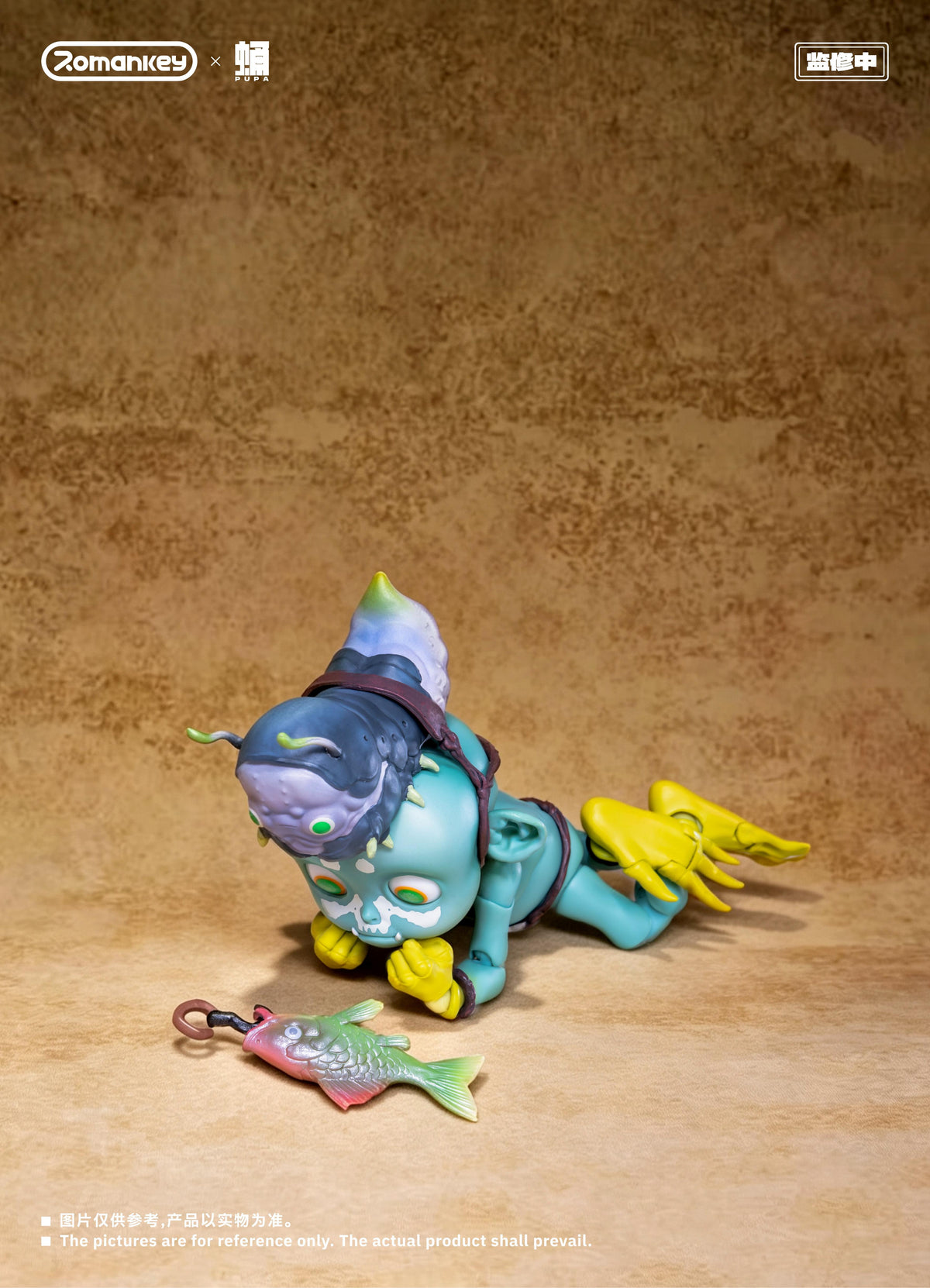 ROMANKEY ‘PUPA' SERIES PPX001 JIJI 1/12 SCALE ACTION FIGURE