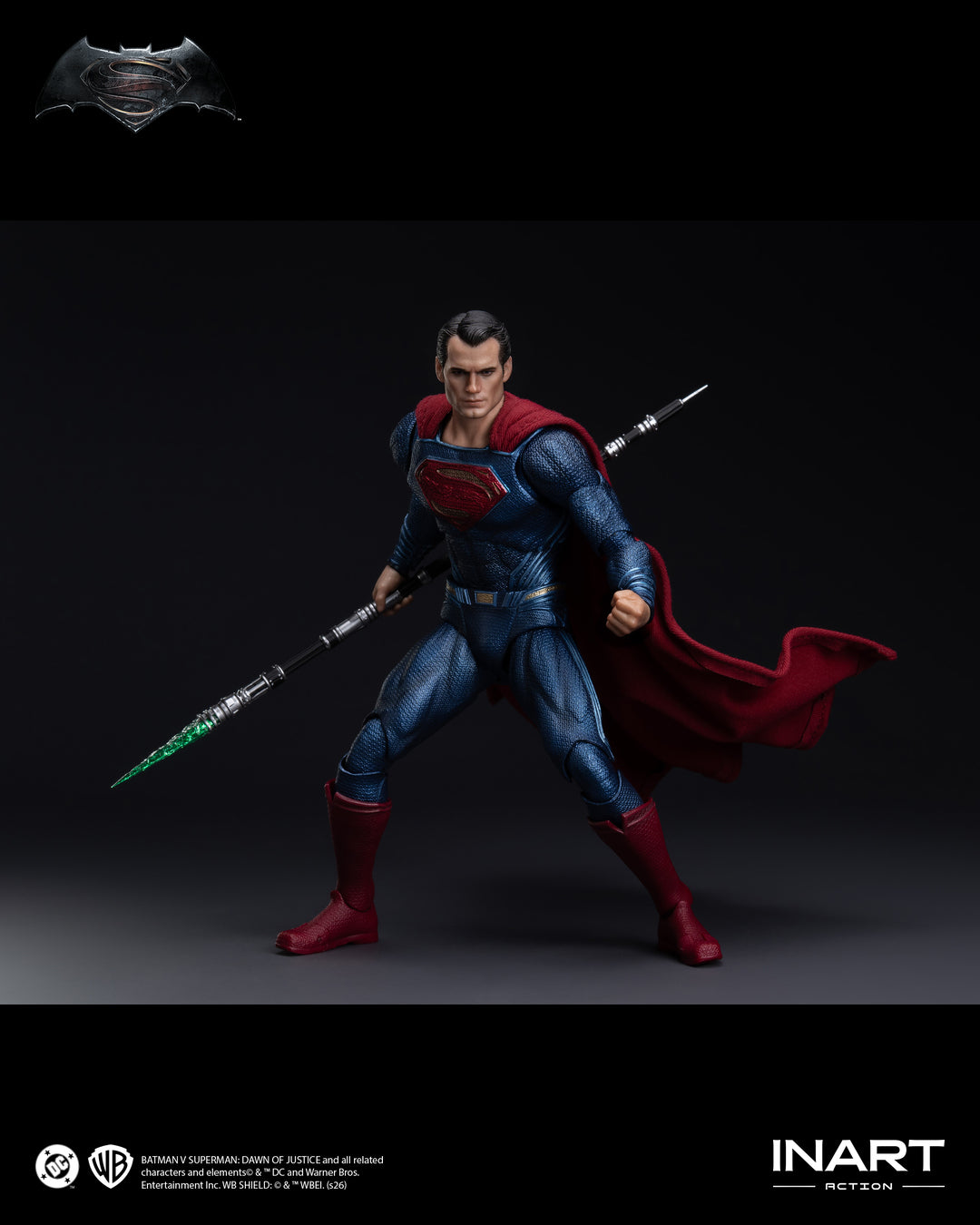 INART Action "Batman v Superman: Dawn of Justice" Superman Action Figure