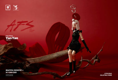 BEAUTIFUL CHEMISTRY x MY AFS LOONG DANCER YAN YAN 1/12 SCALE ACTION FIGURE