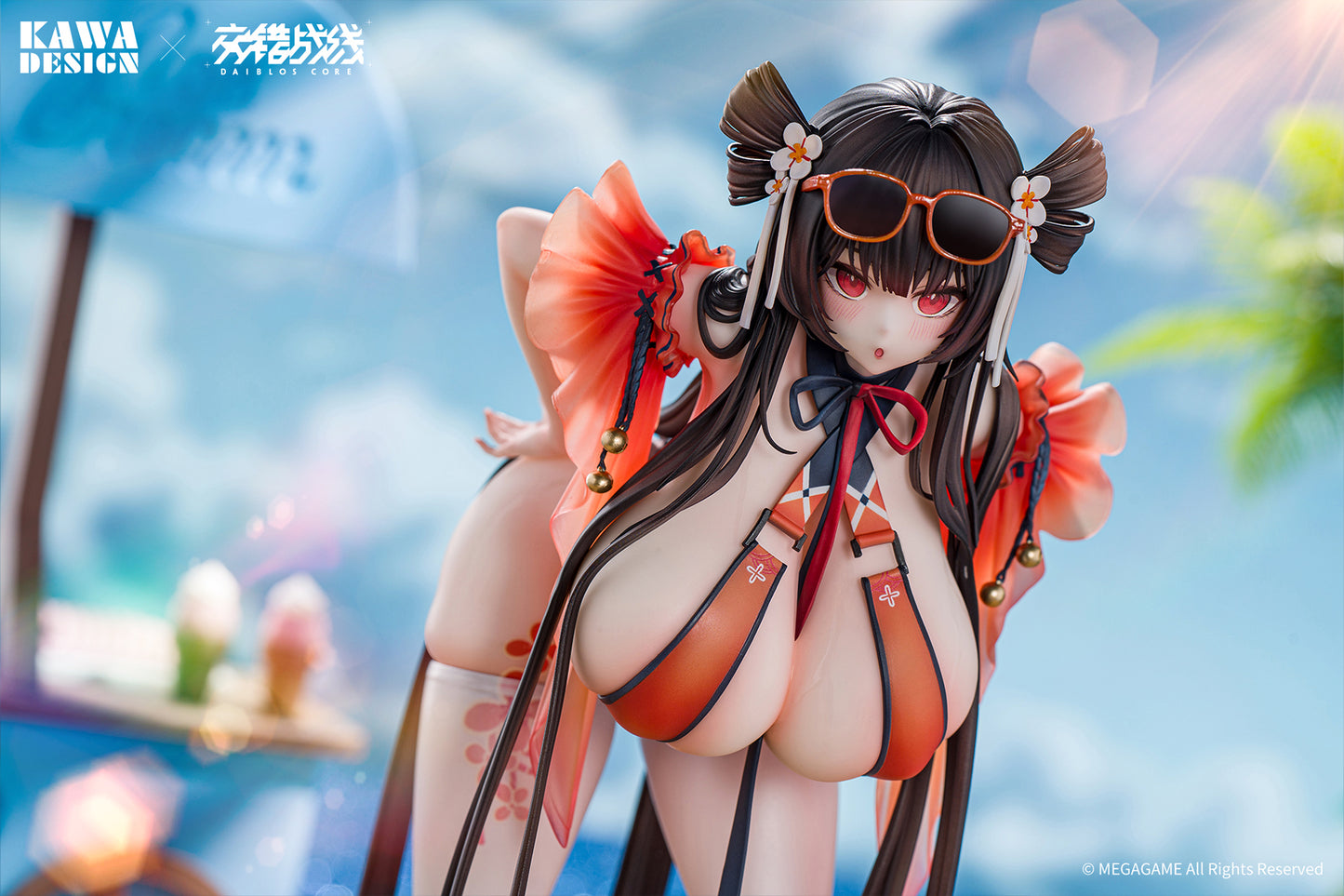 KAWA DESIGN "DAIBLOS CORE" MAREE ROUGE BANQUET OF FALLING PLUMS WATER TRAIL VER. 1/6 SCALE FIGURE