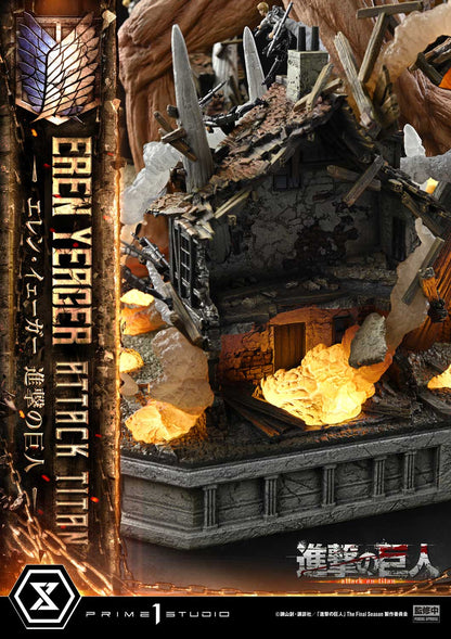 Ultimate Diorama Masterline "Attack on Titan" Eren Yeager Attack Titan