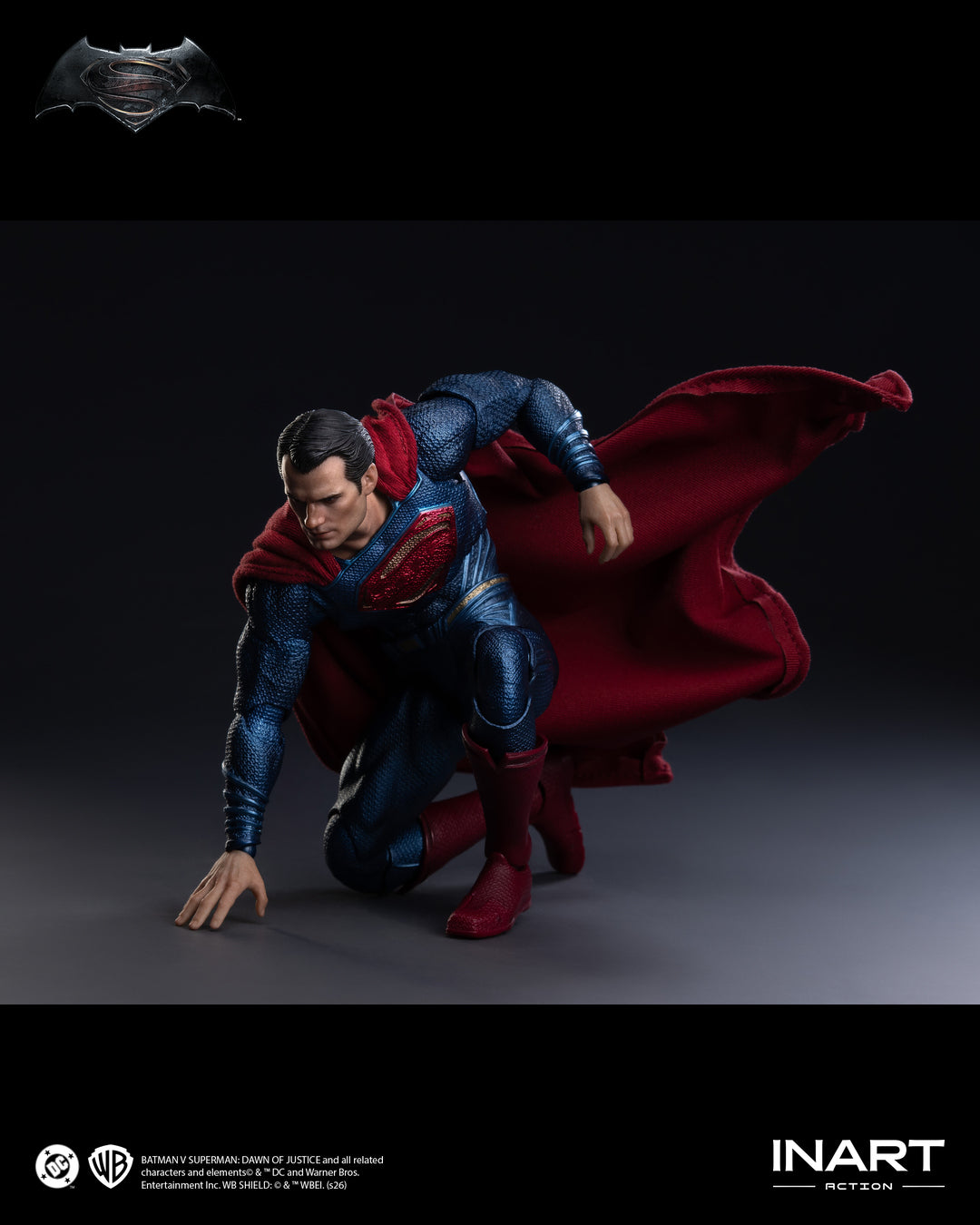 INART Action "Batman v Superman: Dawn of Justice" Superman Action Figure