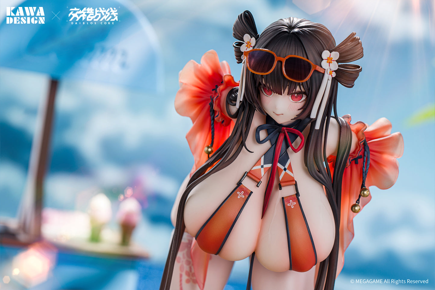 KAWA DESIGN "DAIBLOS CORE" MAREE ROUGE BANQUET OF FALLING PLUMS WATER TRAIL VER. 1/6 SCALE FIGURE