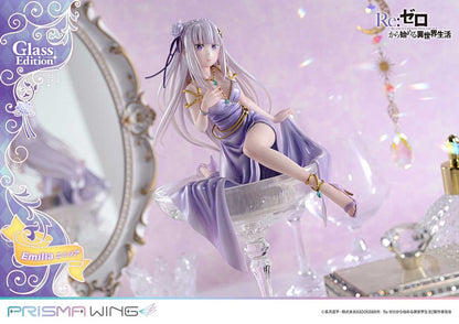 PRISMA WING "Re:Zero kara Hajimeru Isekai Seikatsu" Emilia Glass Edition 1/7 Scale Figure