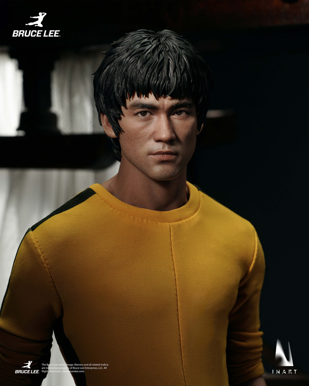 INART "Enter The Dragon" Bruce Lee (Yellow, Jumpsuit) 1/6 Scale Figure