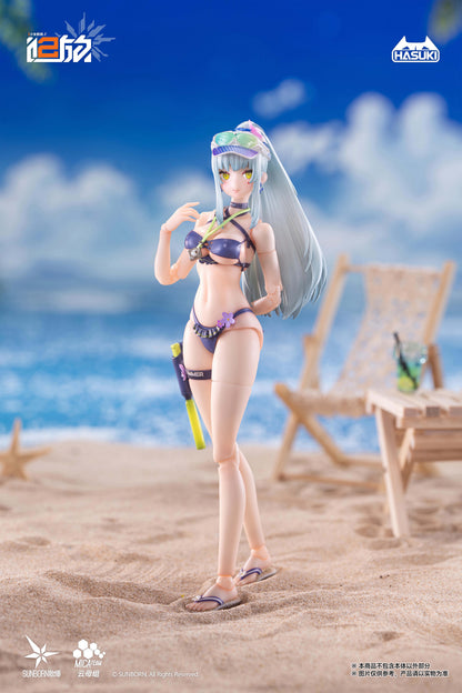 HASUKI POCKET ART SERIES PA013 "GIRLS' FRONTLINE 2: EXILIUM" KLUKAI A 1/12 SCALE ACTION FIGURE DELUXE EDITION