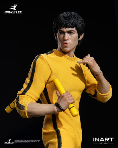 INART Action "Enter The Dragon" Bruce Lee (Yellow, Jumpsuit) 1/12 Scale Action Figure