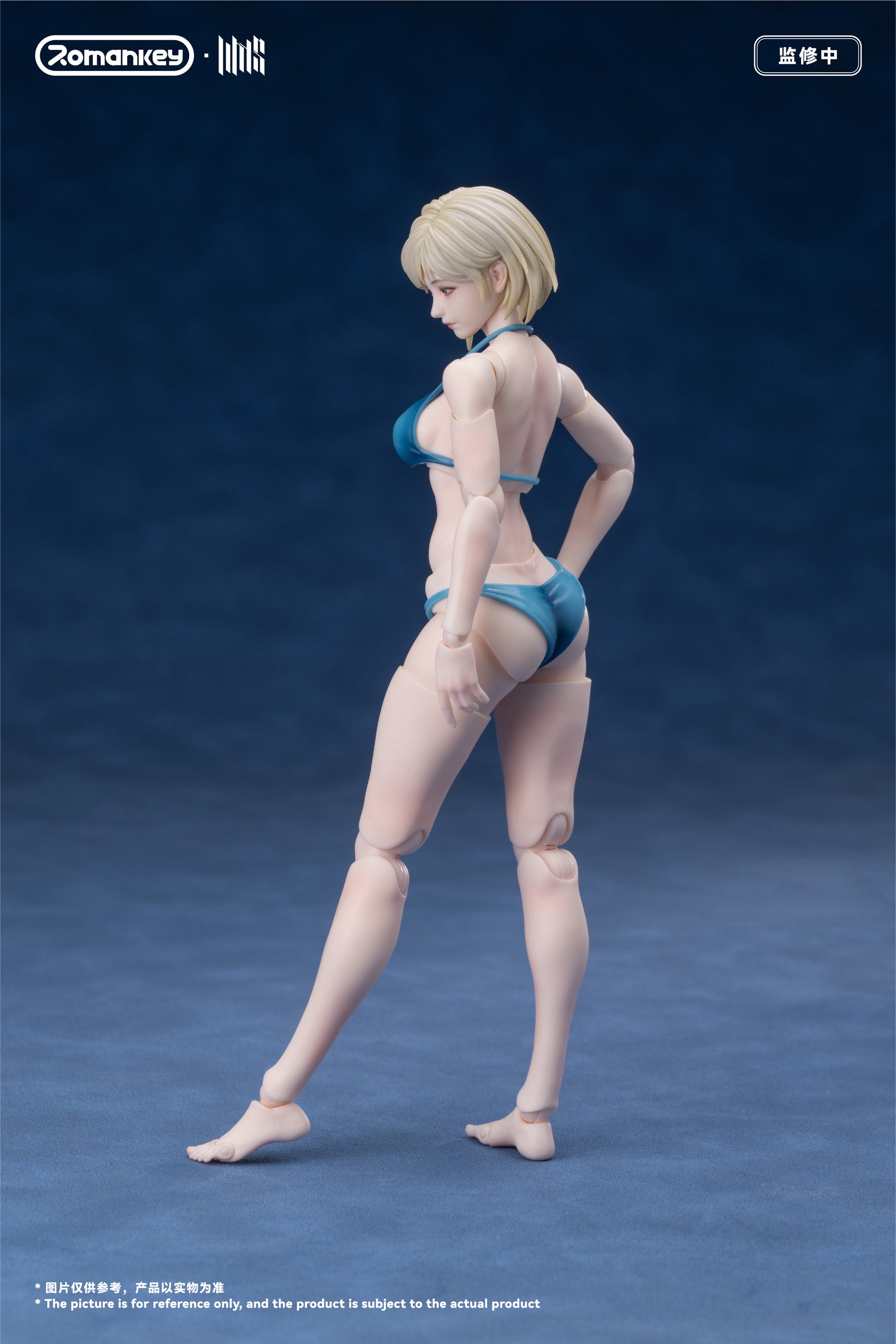 ROMANKEY UMS004C 1/12 SCALE ACTION FIGURE FEMALE BODY MIA (PRE-PAINTED VER.)