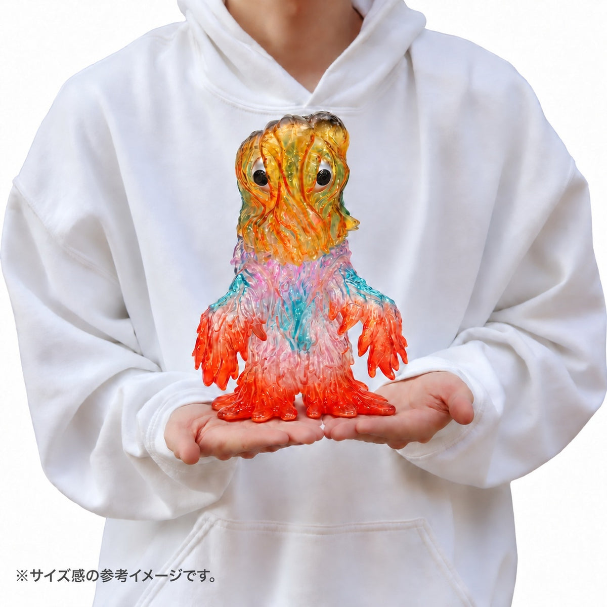 BIG Retro Soft Vinyl Series "Godzilla" Hedorah Psychedelic Clear Ver.