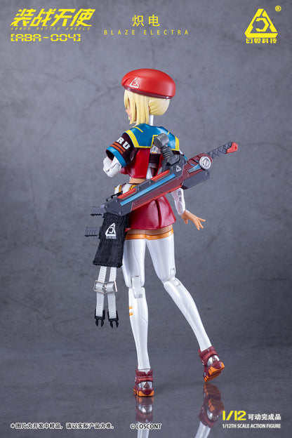 LOSCONT "ARMED BATTLE ANGELS" SERIES ABA-004 BLAZE ELECTRA 1/12 SCALE ACTION FIGURE