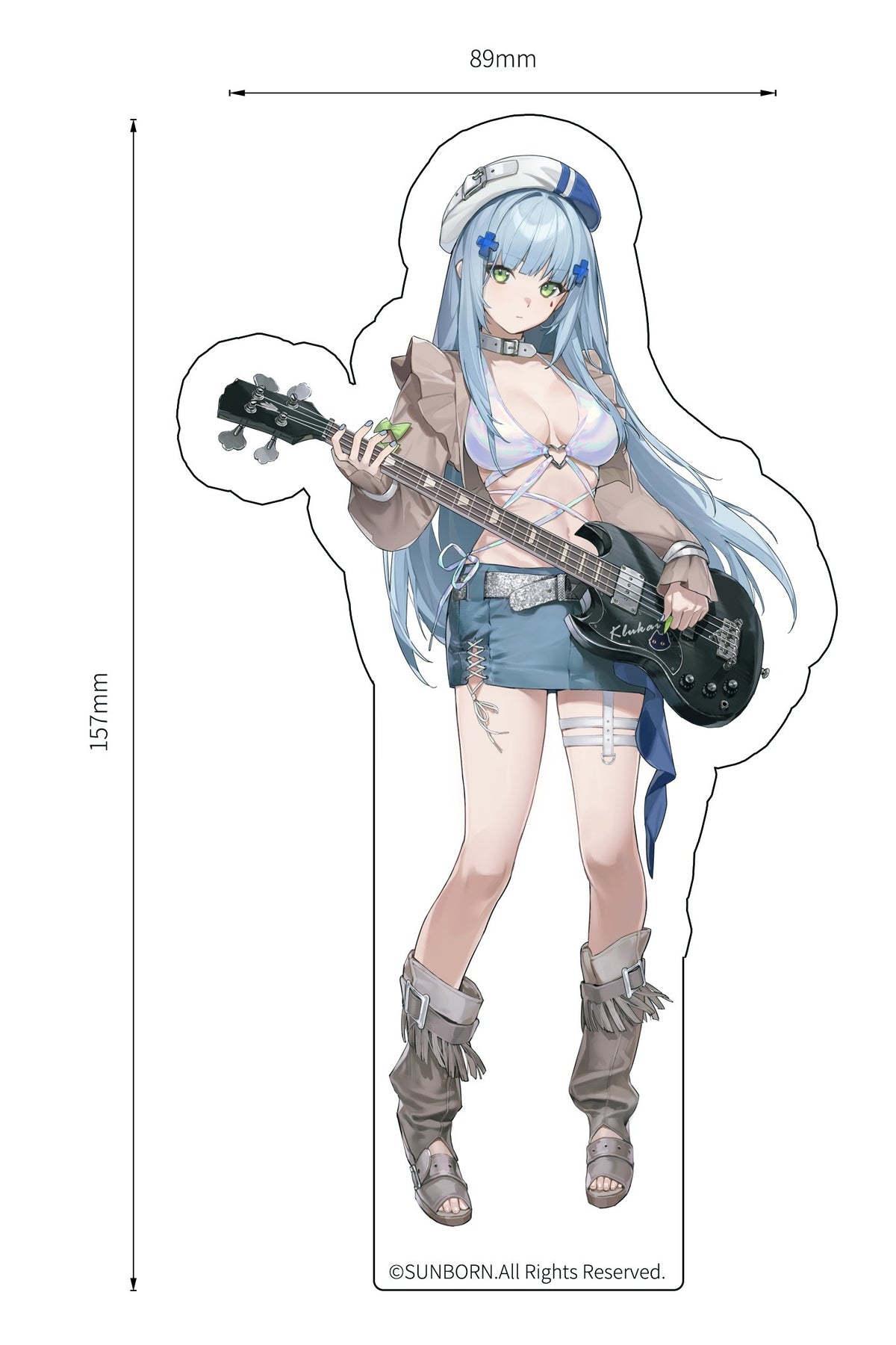 KAWA DESIGN ECHOING HEATWAVE SERIES - KLUKAI - "GIRLS' FRONTLINE" 10TH ANNIVERSARY 1/6 SCALE FIGURE
