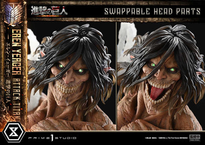 Ultimate Diorama Masterline "Attack on Titan" Eren Yeager Attack Titan