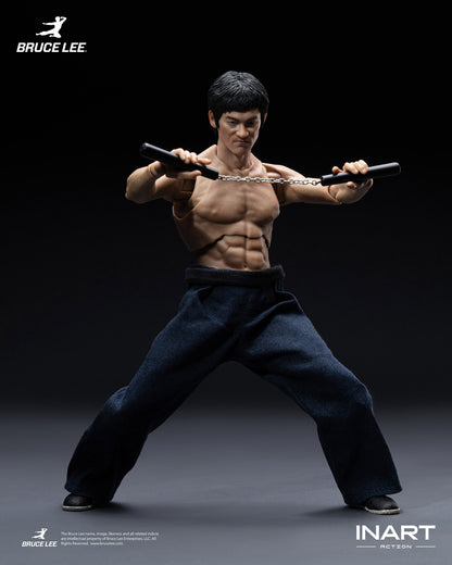 INART Action "Enter The Dragon" Bruce Lee (Kung fu suit) 1/12 Scale Action Figure