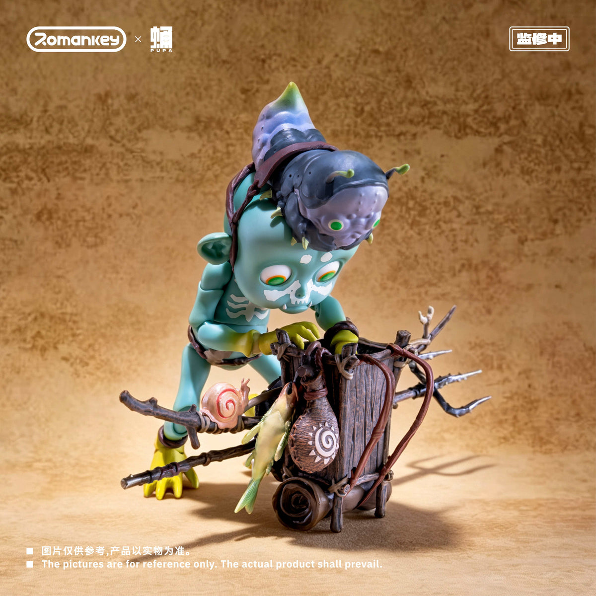 ROMANKEY ‘PUPA' SERIES PPX001 JIJI 1/12 SCALE ACTION FIGURE
