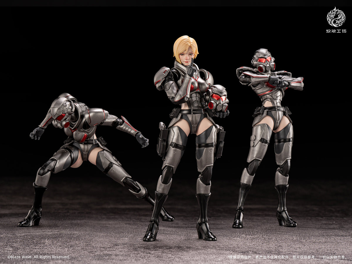 BLAZE WAVE VALKYRIE BRUNHILD 1/12 SCALE ACTION FIGURE