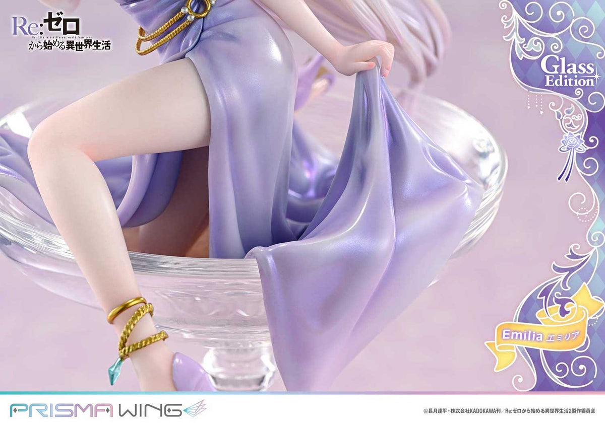 PRISMA WING "Re:Zero kara Hajimeru Isekai Seikatsu" Emilia Glass Edition 1/7 Scale Figure
