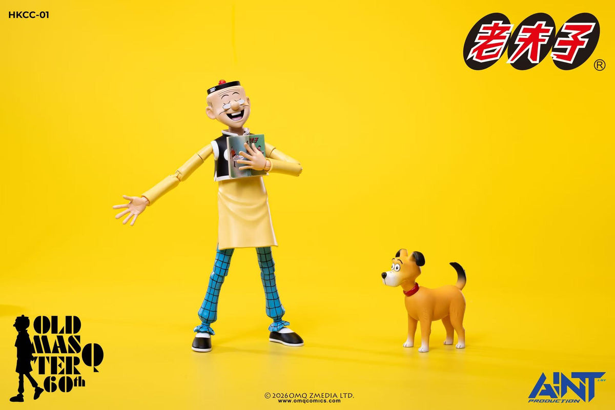 AINT PRODUCTION HKCC-01 "OLD MASTER Q" 1/12 ACTION FIGURE 60TH ANNIVERSARY EDITION