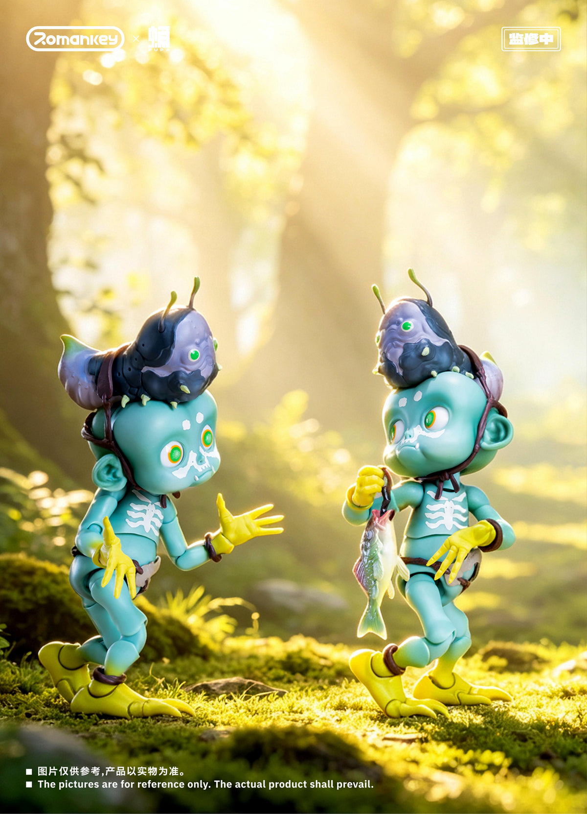 ROMANKEY ‘PUPA' SERIES PPX001 JIJI 1/12 SCALE ACTION FIGURE