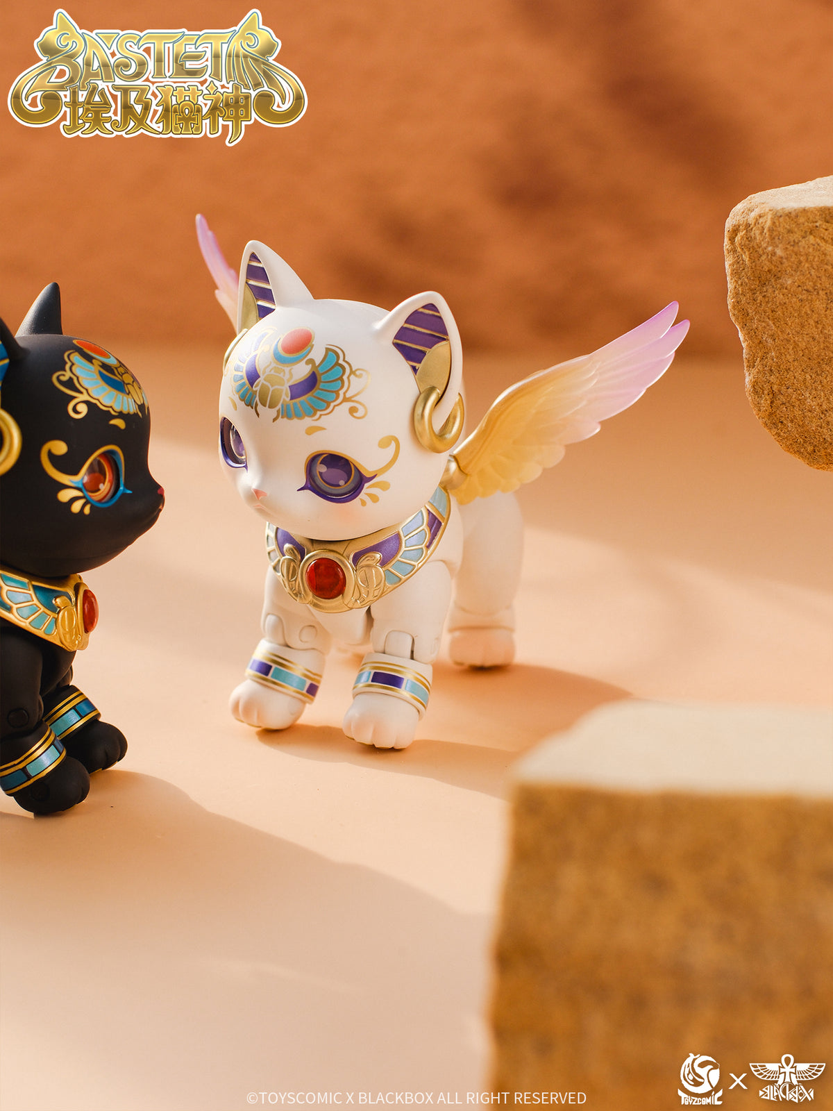 TOYSCOMIC x BLACKBOX BASTET NON-SCALE ACTION FIGURE (WHITE)