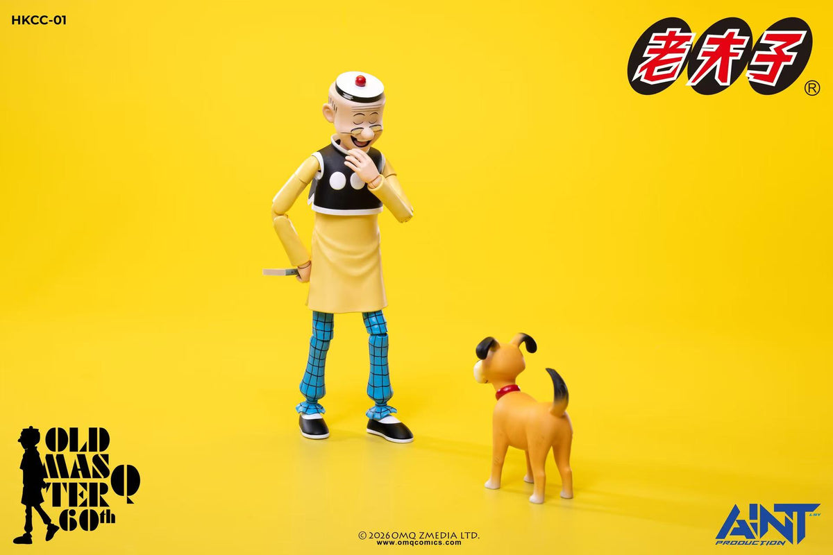 AINT PRODUCTION HKCC-01 "OLD MASTER Q" 1/12 ACTION FIGURE 60TH ANNIVERSARY EDITION