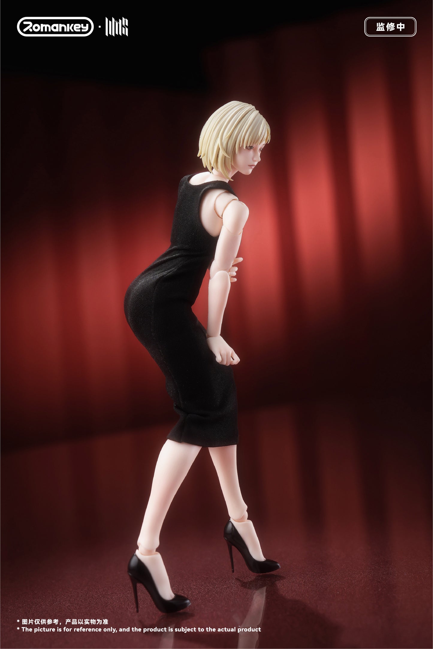 ROMANKEY UMS004C 1/12 SCALE ACTION FIGURE FEMALE BODY MIA (PRE-PAINTED VER.)