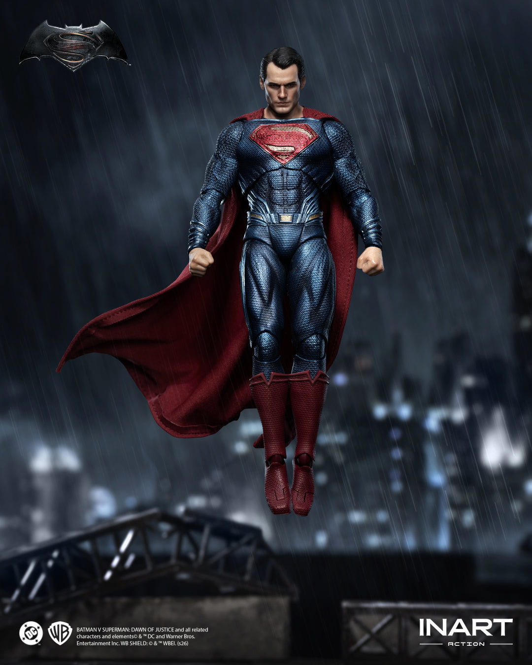 INART Action "Batman v Superman: Dawn of Justice" Superman Action Figure