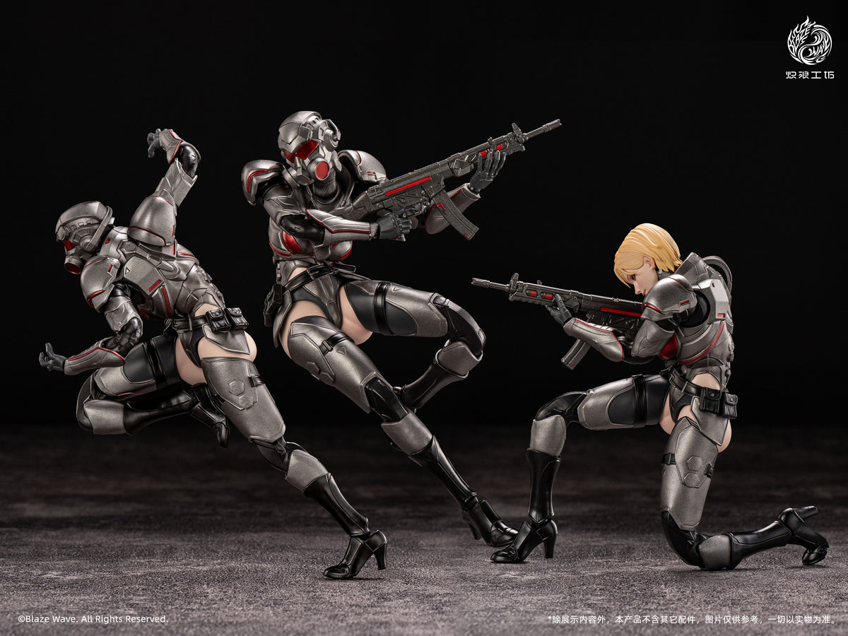 BLAZE WAVE VALKYRIE BRUNHILD 1/12 SCALE ACTION FIGURE
