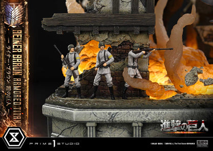 Ultimate Diorama Masterline "Attack on Titan" Reiner Braun Armored Titan