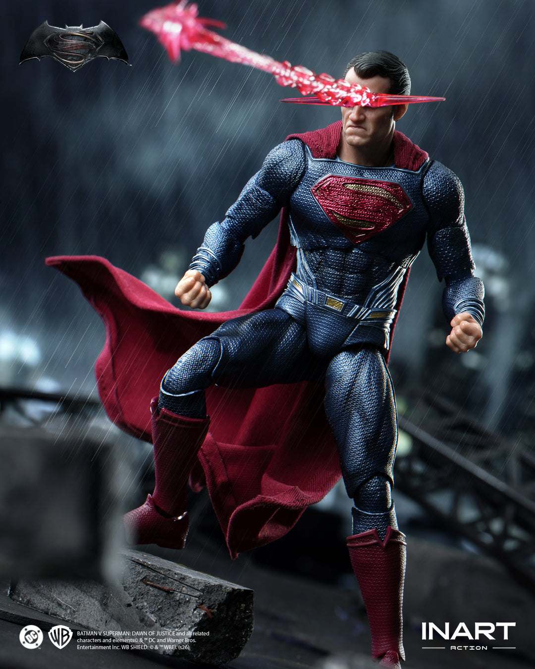 INART Action "Batman v Superman: Dawn of Justice" Superman Action Figure